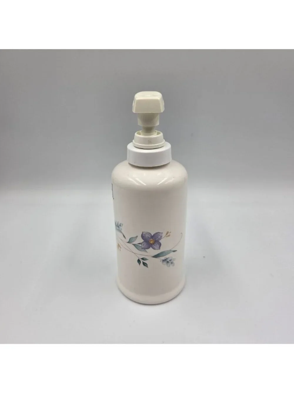 Pfaltzgraff April Mustard Pump Dispenser Condiment Serving Picnic